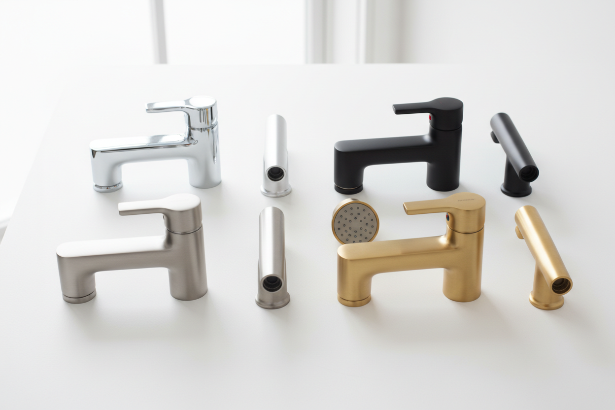 Chrome, Matt Black, Brushed Nickel, or Gold? How to Choose Your Tapware Finish