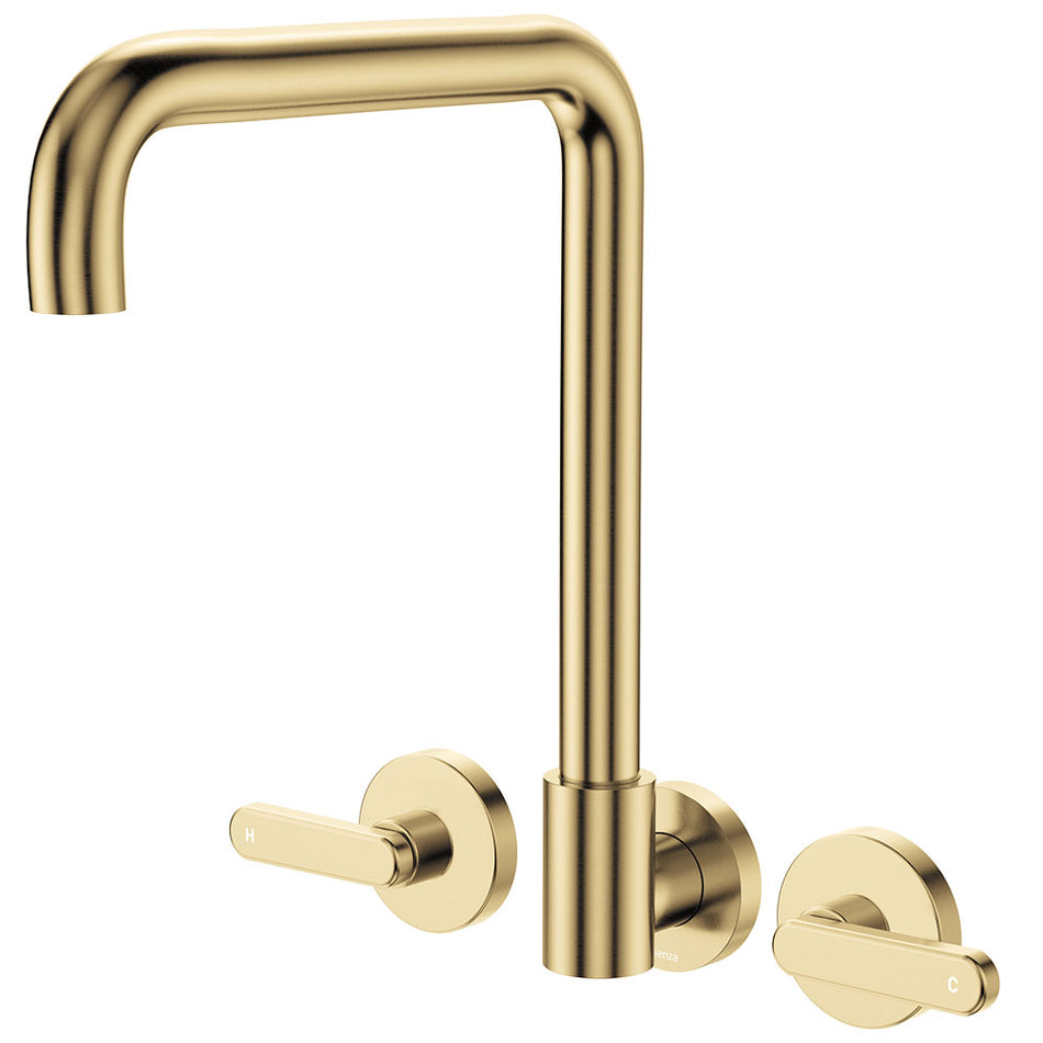 KAYA LEVER TAPS SQUARELINE WALL SET