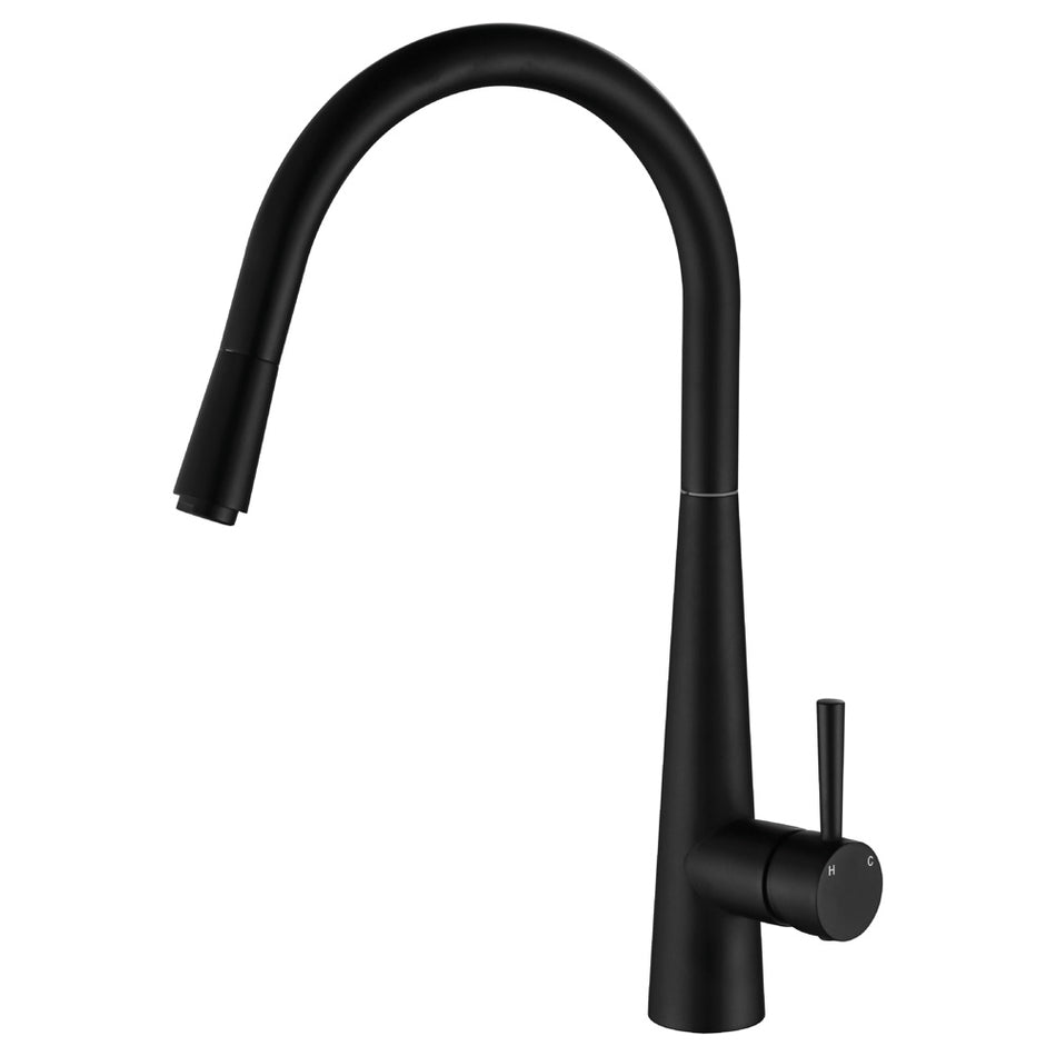 ISABELLA DELUXE GOOSENECK PULL OUT KITCHEN MIXER