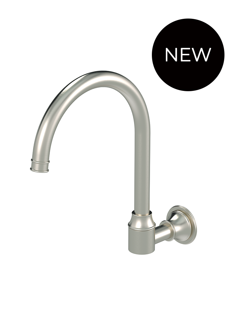 MEIR HARRINGTON WALL MOUNT SWIVEL SPOUT