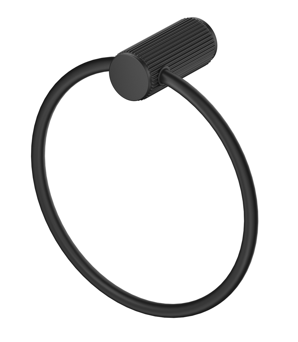 MICA FLUTED TOWEL RING