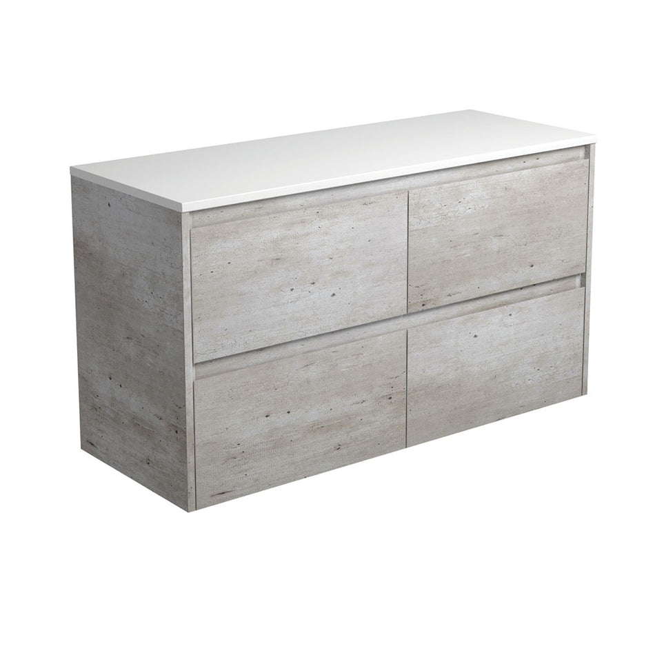 AMATO VANITY - INDUSTRIAL WALL HUNG - CABINET ONLY
