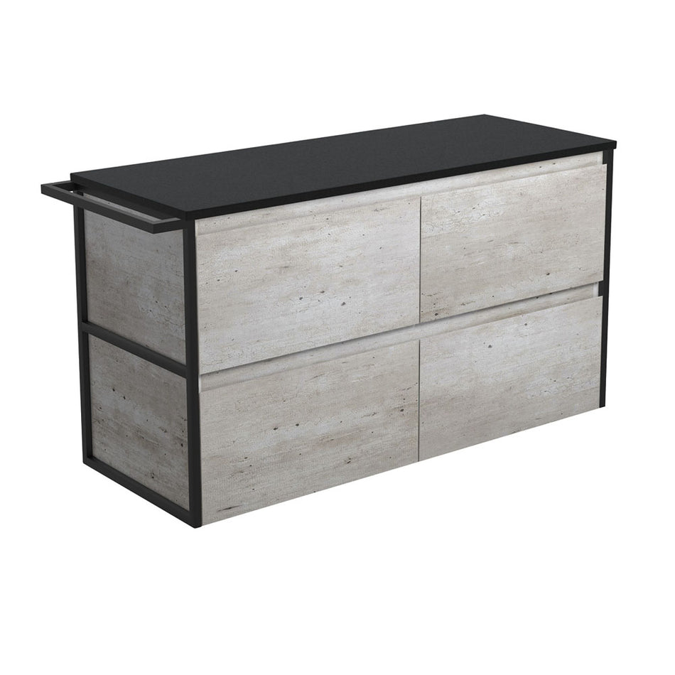 AMATO VANITY - INDUSTRIAL WALL HUNG - CABINET ONLY