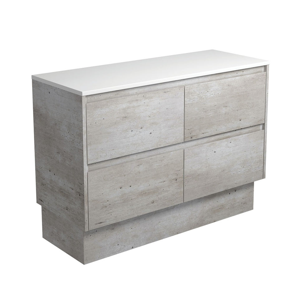 AMATO VANITY - INDUSTRIAL FREE STANDING - CABINET ONLY