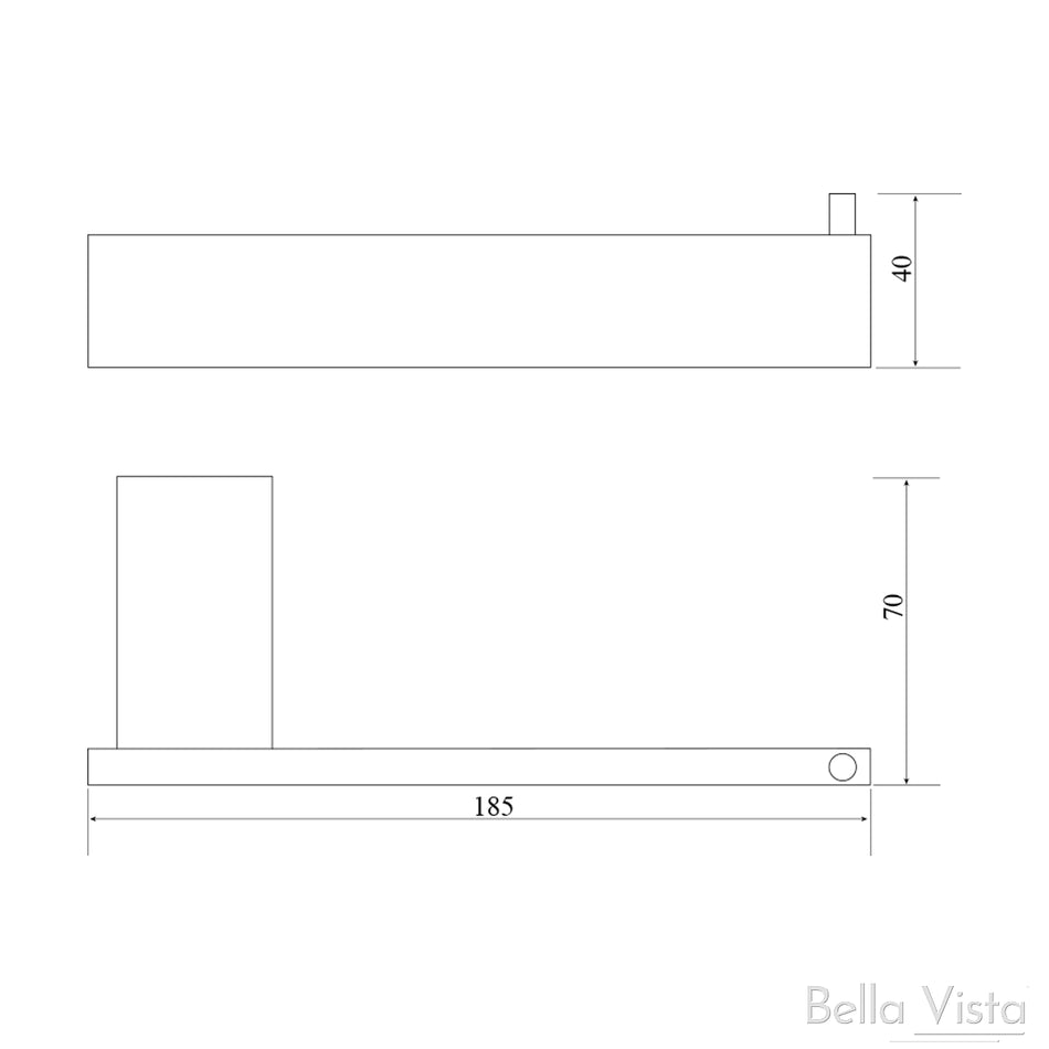 Chunky Toilet Paper Holder