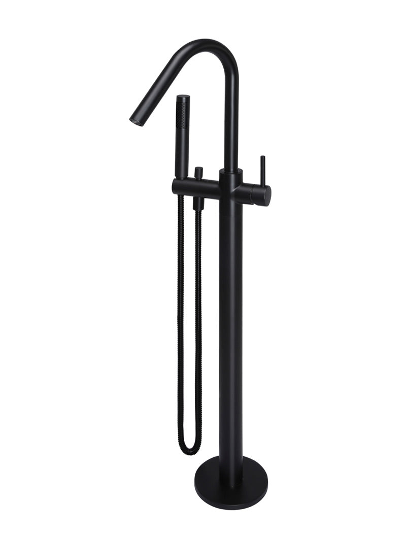 MEIR ROUND FREESTANDING BATH SPOUT AND HAND SHOWER