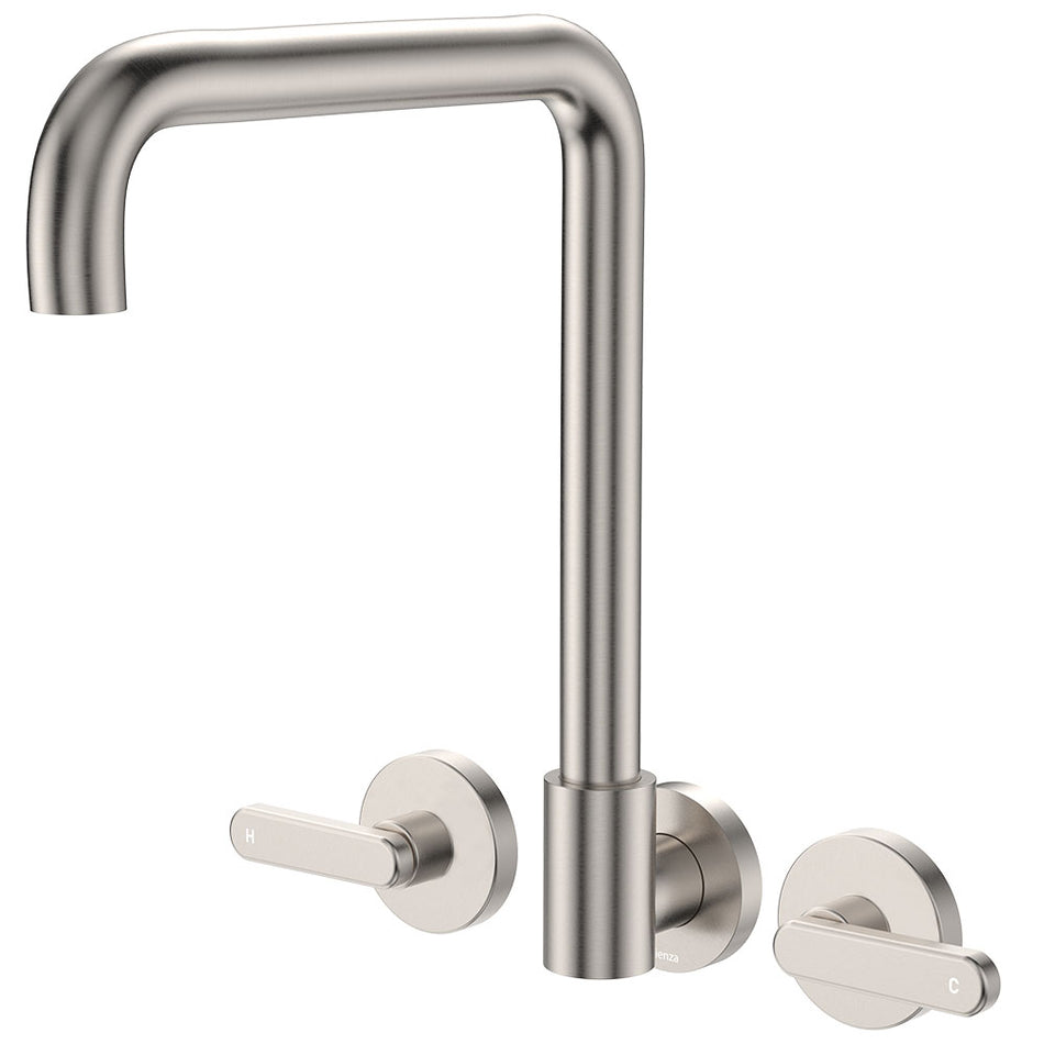 KAYA LEVER TAPS SQUARELINE WALL SET
