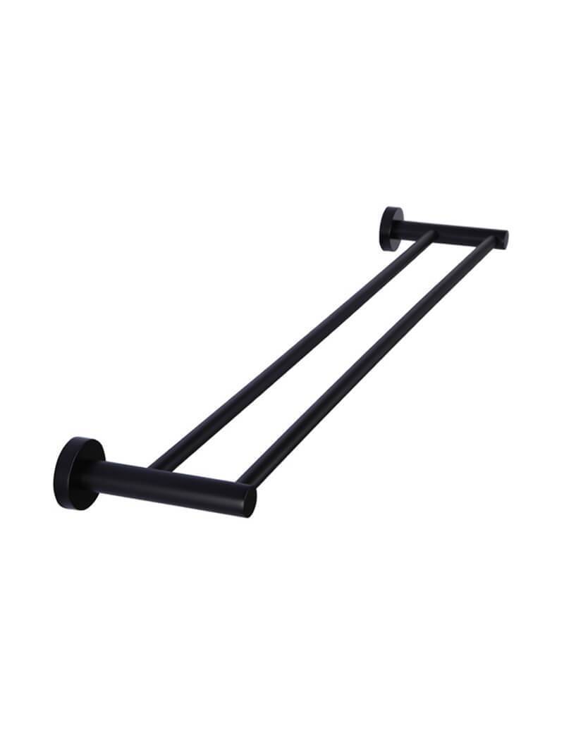 MEIR ROUND DOUBLE TOWEL RAIL 600MM