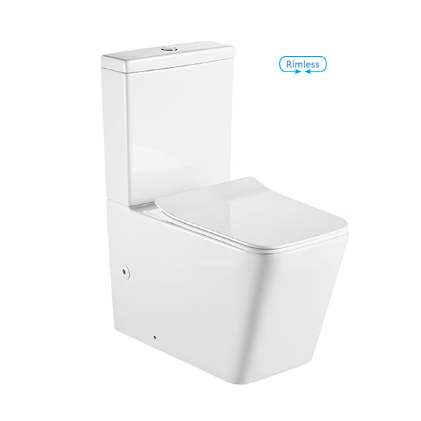 NAGA CASERTA RIMLESS BACK TO WALL TOILET SUITE