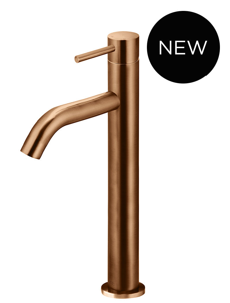 MEIR PICCOLA TALL BASIN MIXER TAP WITH 130MM SPOUT