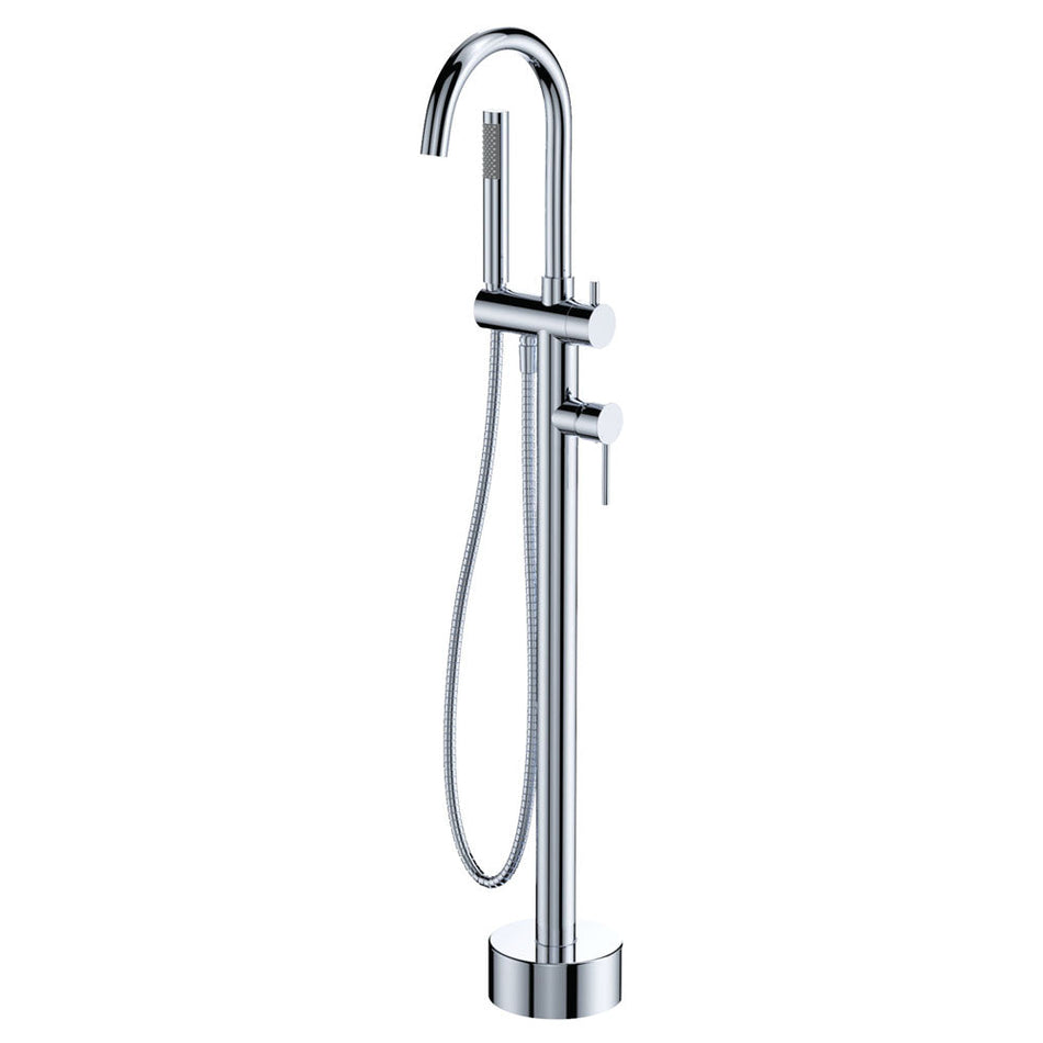 KAYA FLOOR STANDING MIXER WITH SHOWER