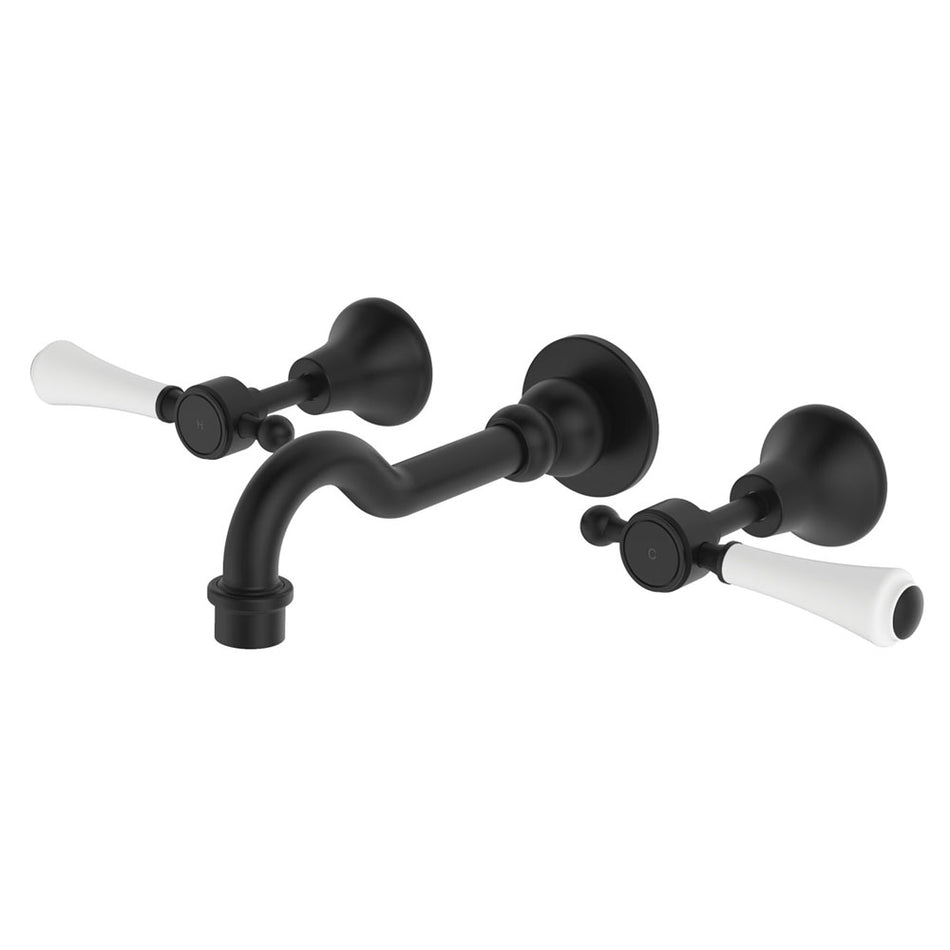 LILLIAN LEVER BASIN/BATH WALL TAP SET