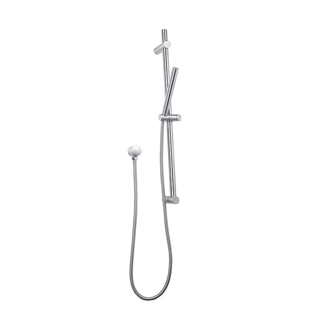 ELLE  STAINLESS STEEL PENCIL RAIL SHOWER WITH ELBOW