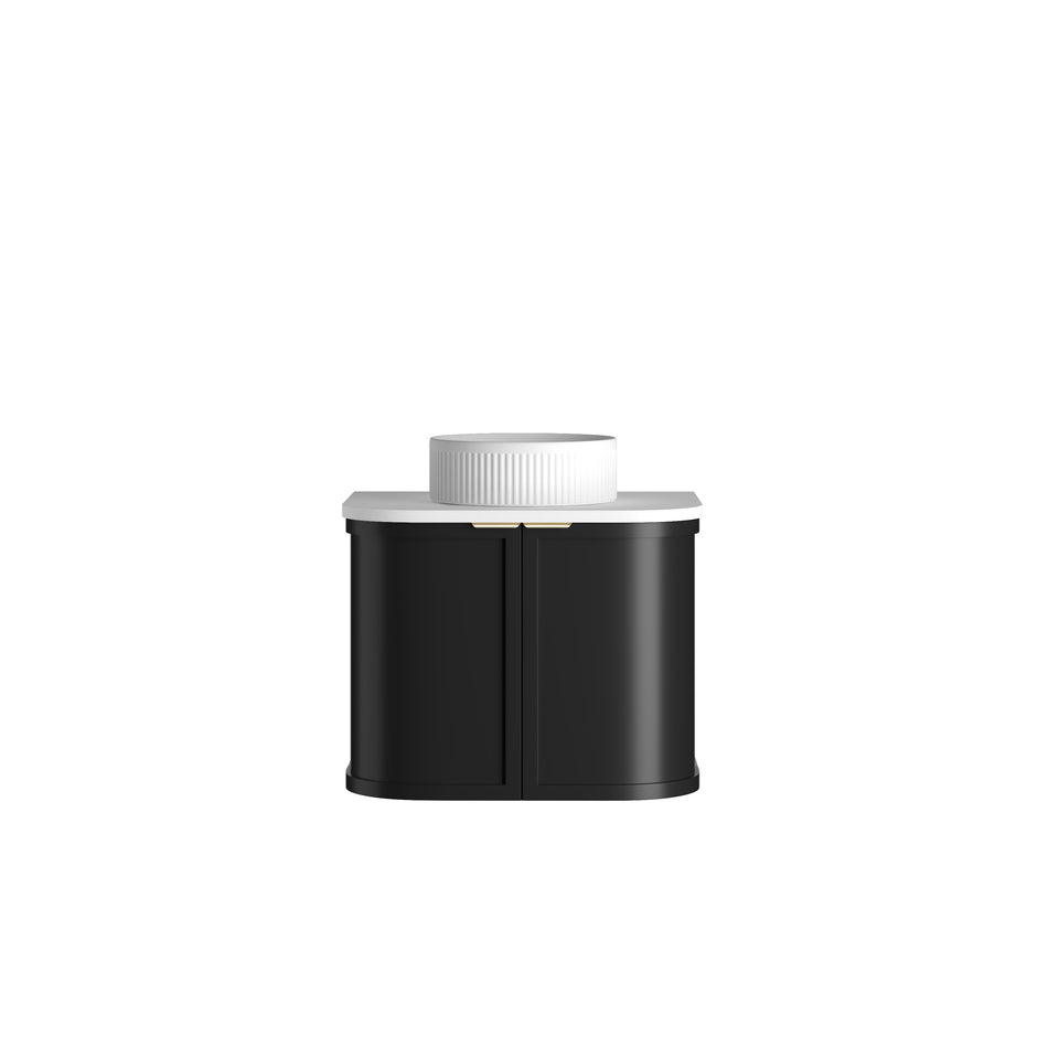 HAMPSHIRE SATIN BLACK VANITY