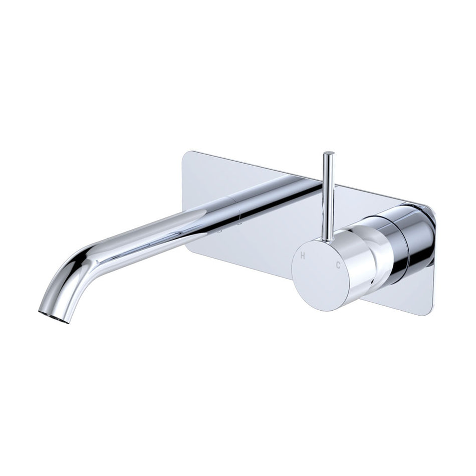 KAYA WALL BASIN/BATH MIXER SET ON PLATE