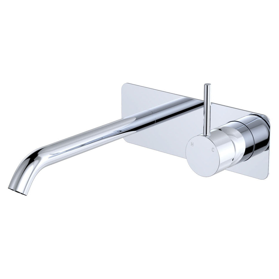 KAYA WALL BASIN/BATH MIXER SET ON PLATE