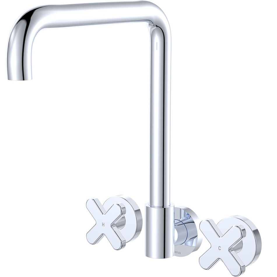 KAYA CROSS TAPS SQUARELINE WALL SET