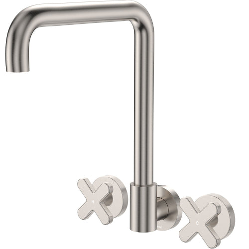KAYA CROSS TAPS SQUARELINE WALL SET