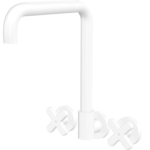 KAYA CROSS TAPS SQUARELINE WALL SET