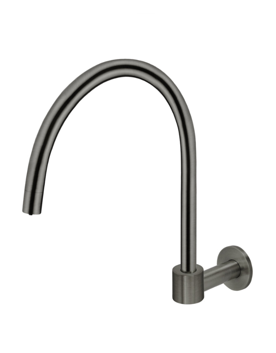 MEIR ROUND HIGH-RISE SWIVEL WALL SPOUT