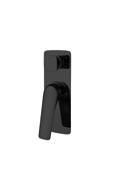 AU SERIES SQUARE WALL MIXER WITH DIVERTER