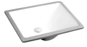 CERAMIC UNDERMOUNT BASIN 390