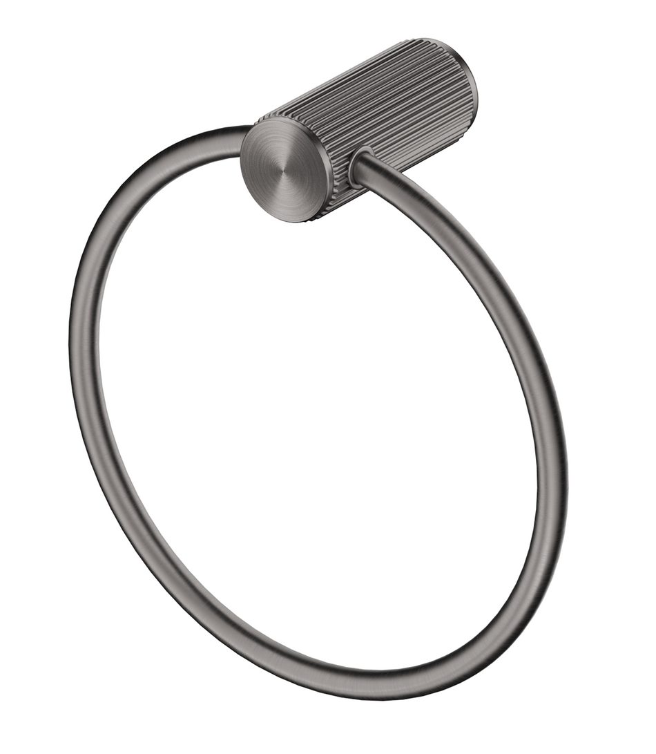 MICA FLUTED TOWEL RING