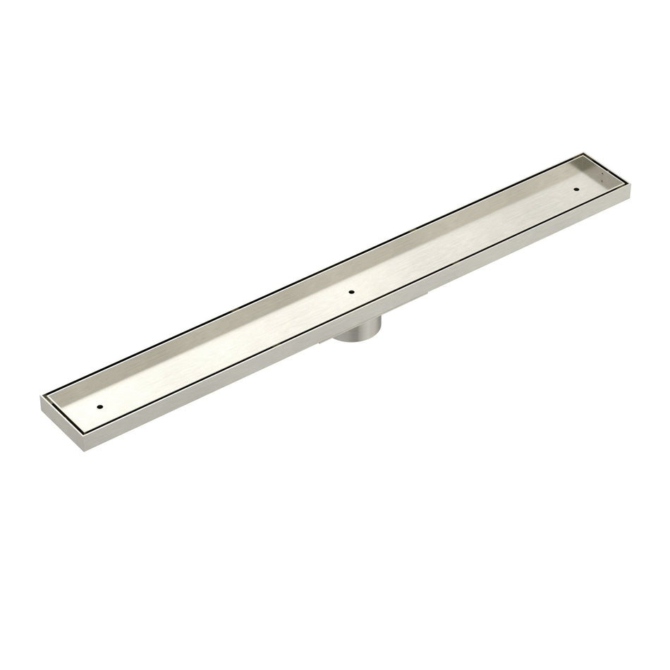 MEIR CHANNEL WASTE 900MM WITH TILE INSERT AND HAIR CATCHER