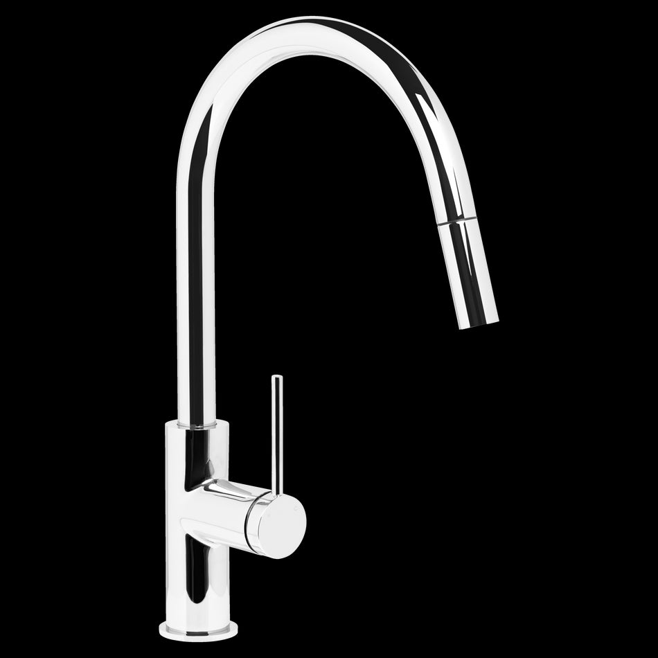 VENEZIA GOOSENECK PULL OUT SINK MIXER