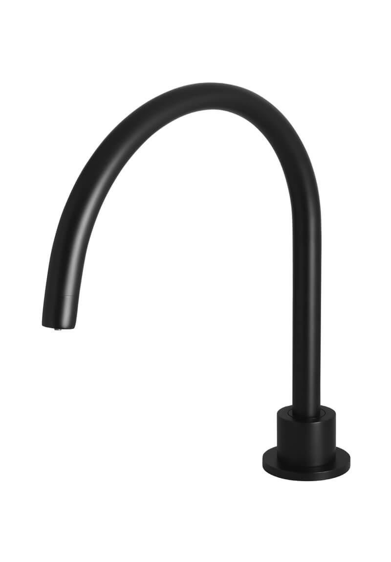 MEIR ROUND HIGH-RISE SWIVEL HOB SPOUT