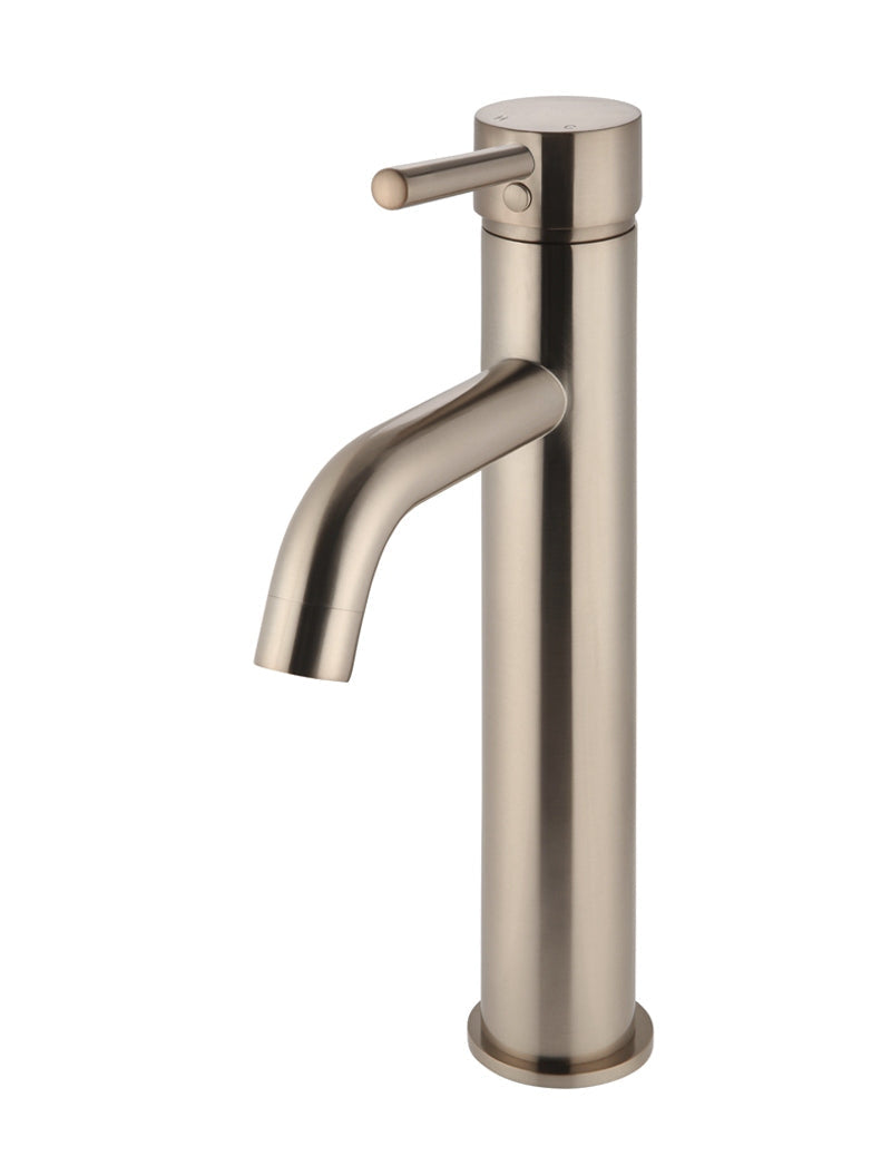 MEIR ROUND TALL CURVED BASIN MIXER