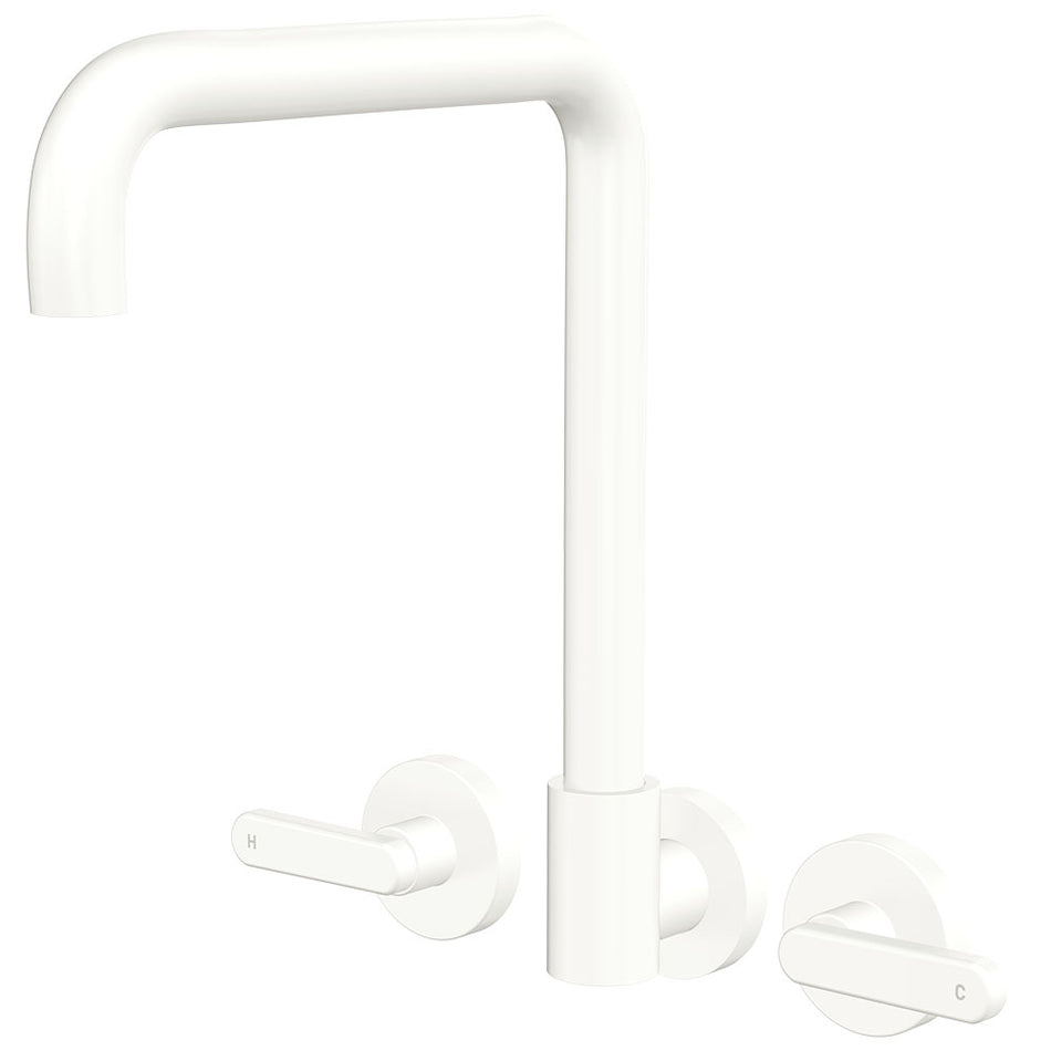 KAYA LEVER TAPS SQUARELINE WALL SET