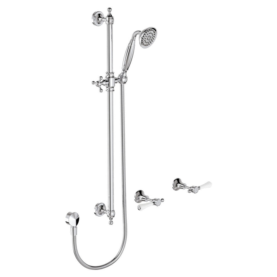 LILLIAN LEVER RAIL SHOWER SETS