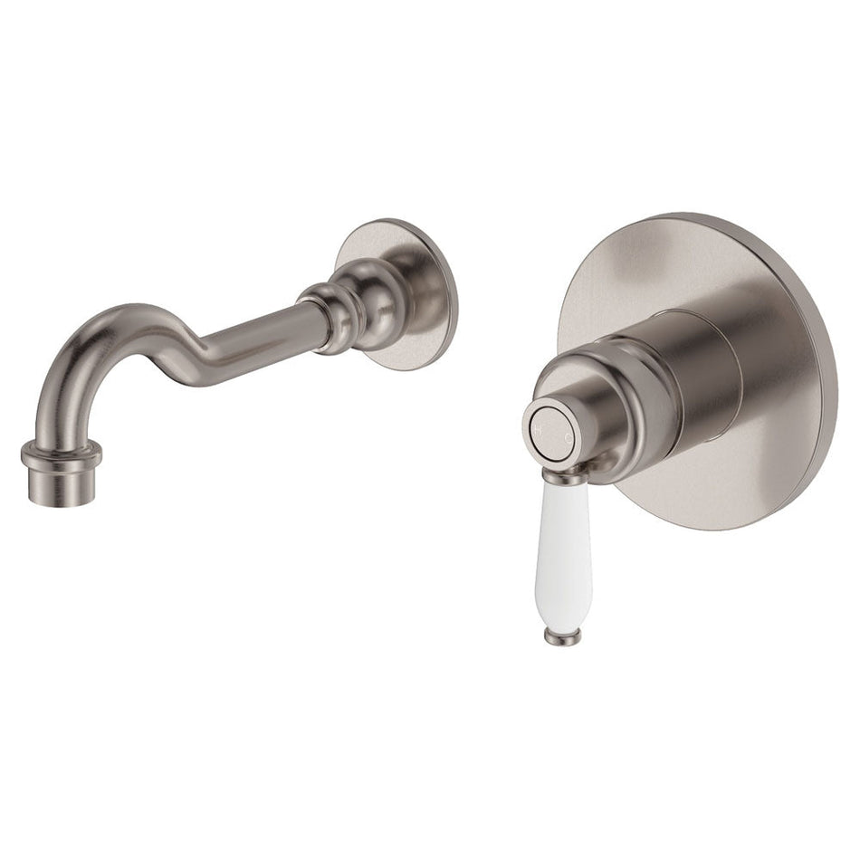 ELEANOR WALL MIXER BASIN/BATH SET