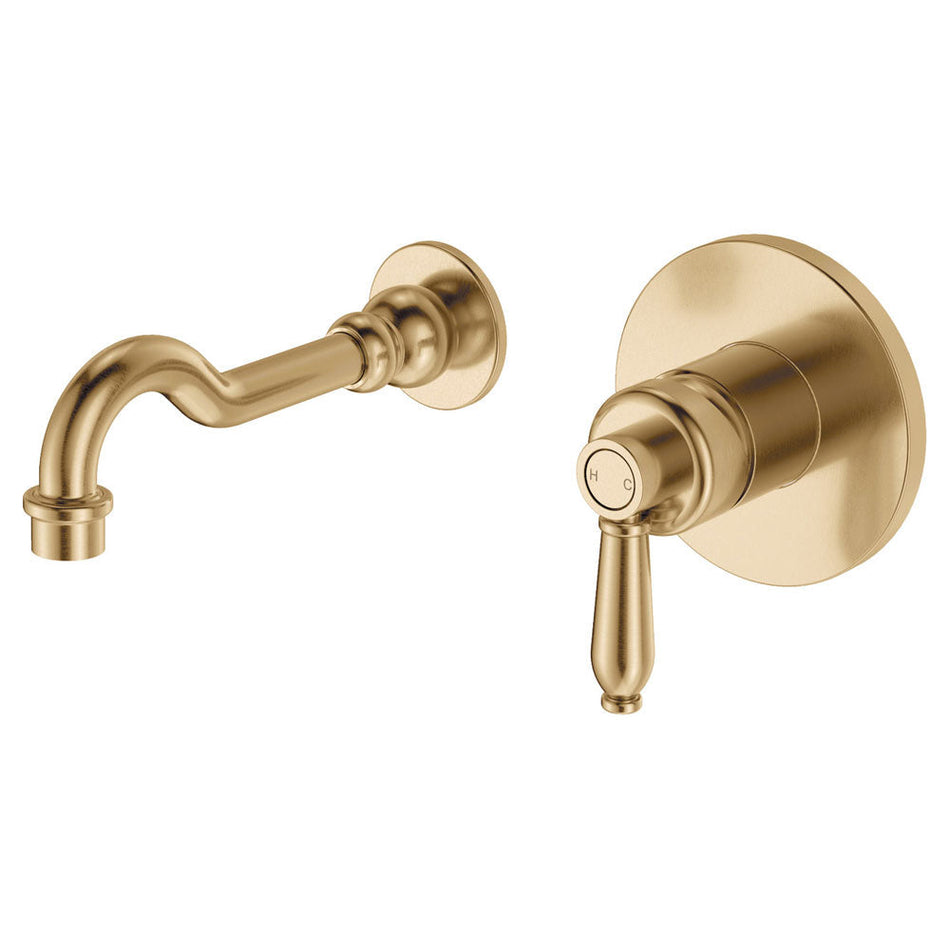 ELEANOR WALL MIXER BASIN/BATH SET