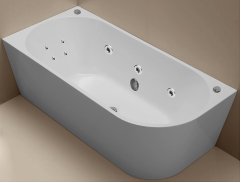 MILAN BACK TO WALL 2 CORNER FREESTANDING BATH