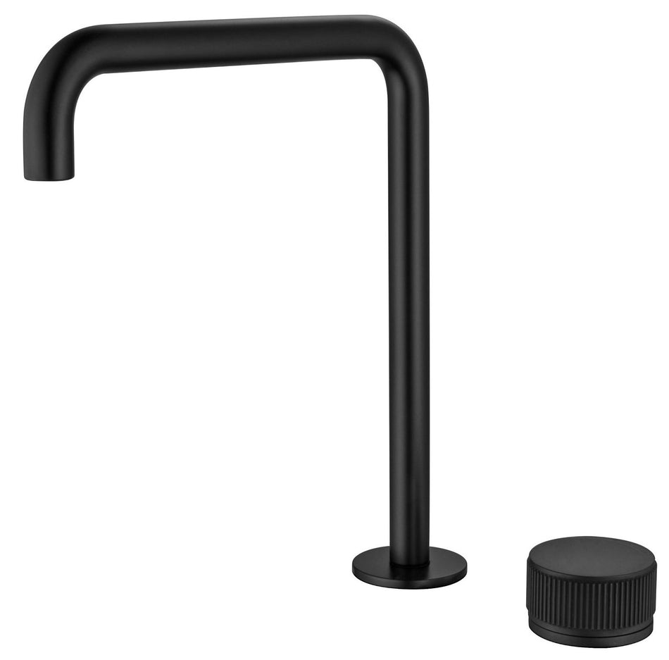 MICA FLUTED SOFT-SQUARE HOB SINK MIXER