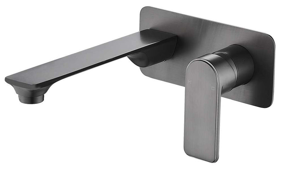 BATEAU WALL MIXER WITH OUTLET