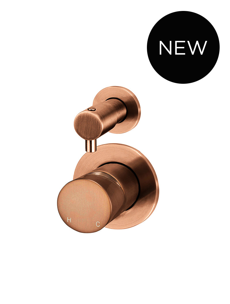MEIR ROUND DIVERTER MIXER PINLESS HANDLE FINISH KIT