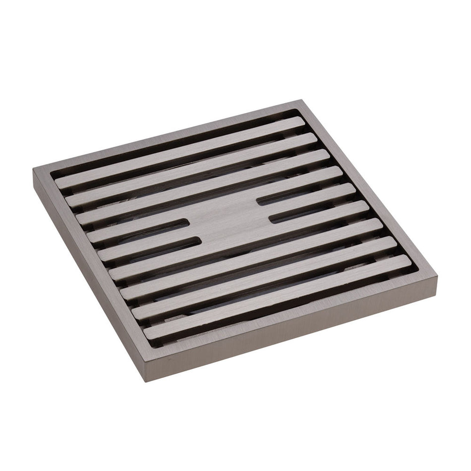 SQUARE SLIM GRATE FLOOR WASTE