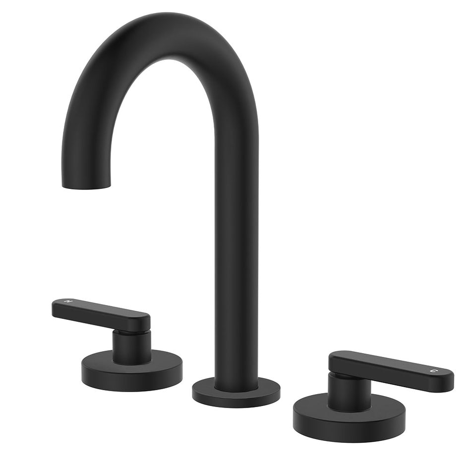 KAYA LEVER TAPS ROUND HOB SET