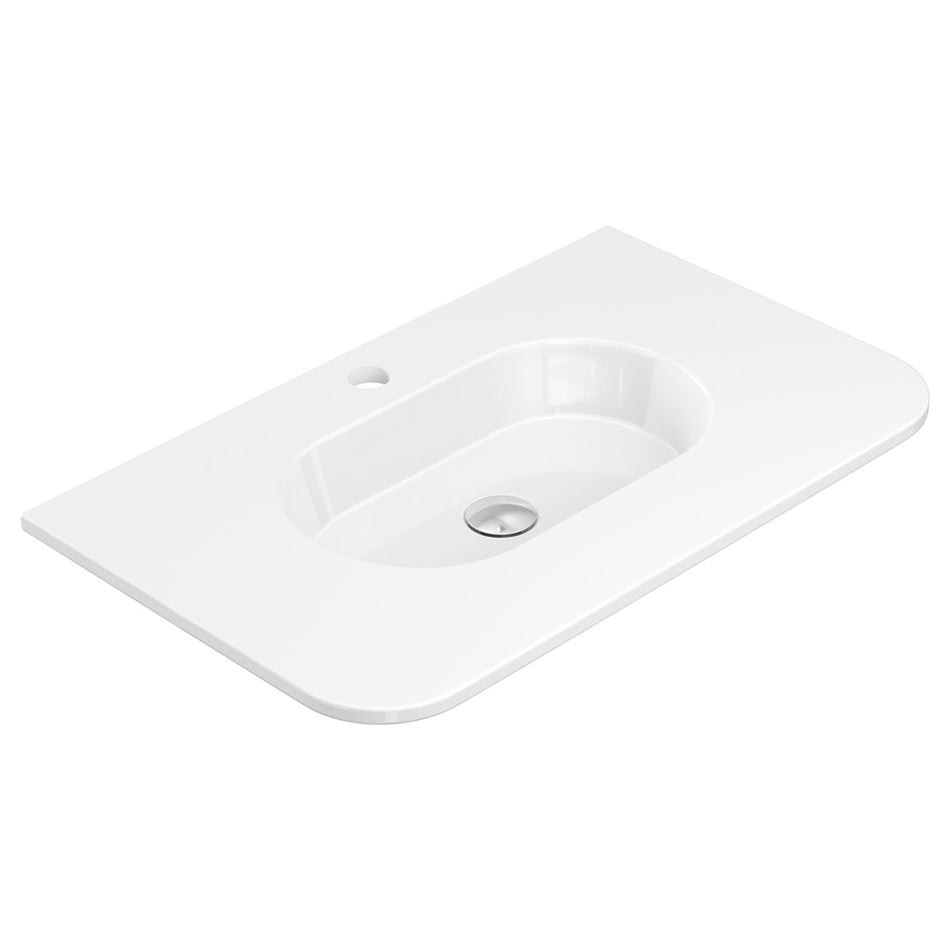 LOLA CURVED CERAMIC VANITY TOP