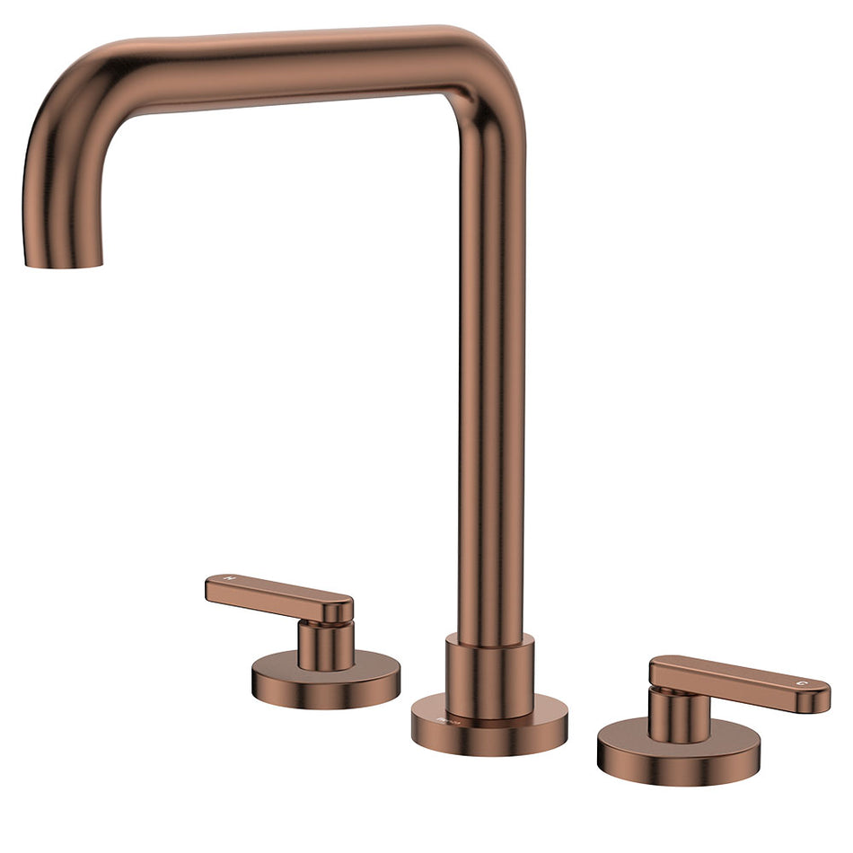 KAYA LEVER TAPS SQUARELINE HOB SET