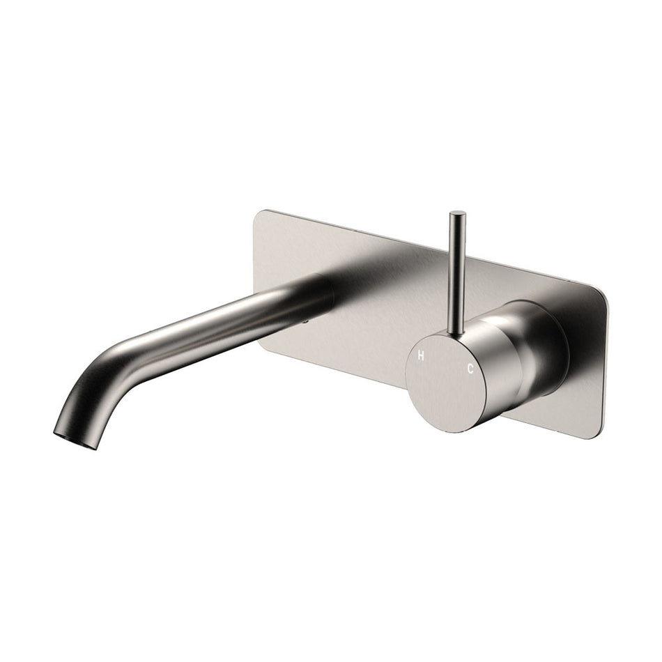 KAYA WALL BASIN/BATH MIXER SET ON PLATE