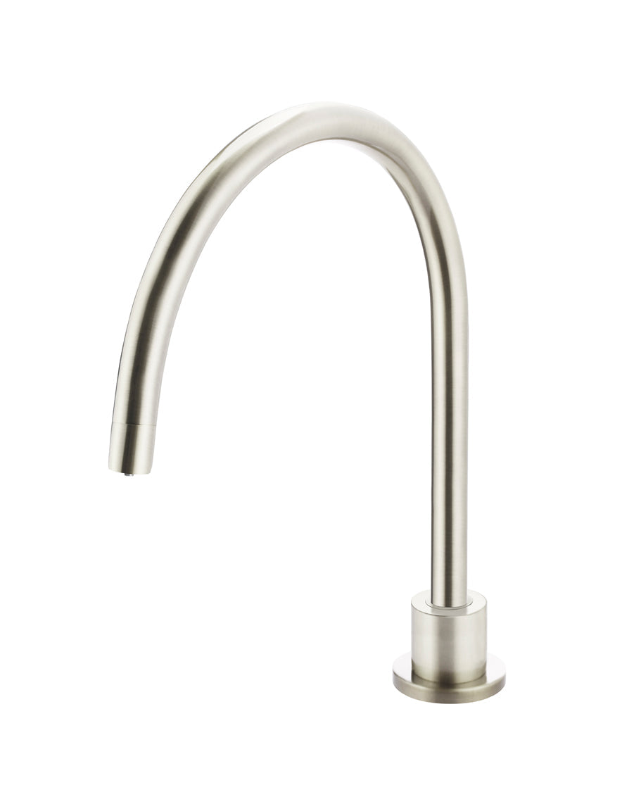 MEIR ROUND HIGH-RISE SWIVEL HOB SPOUT
