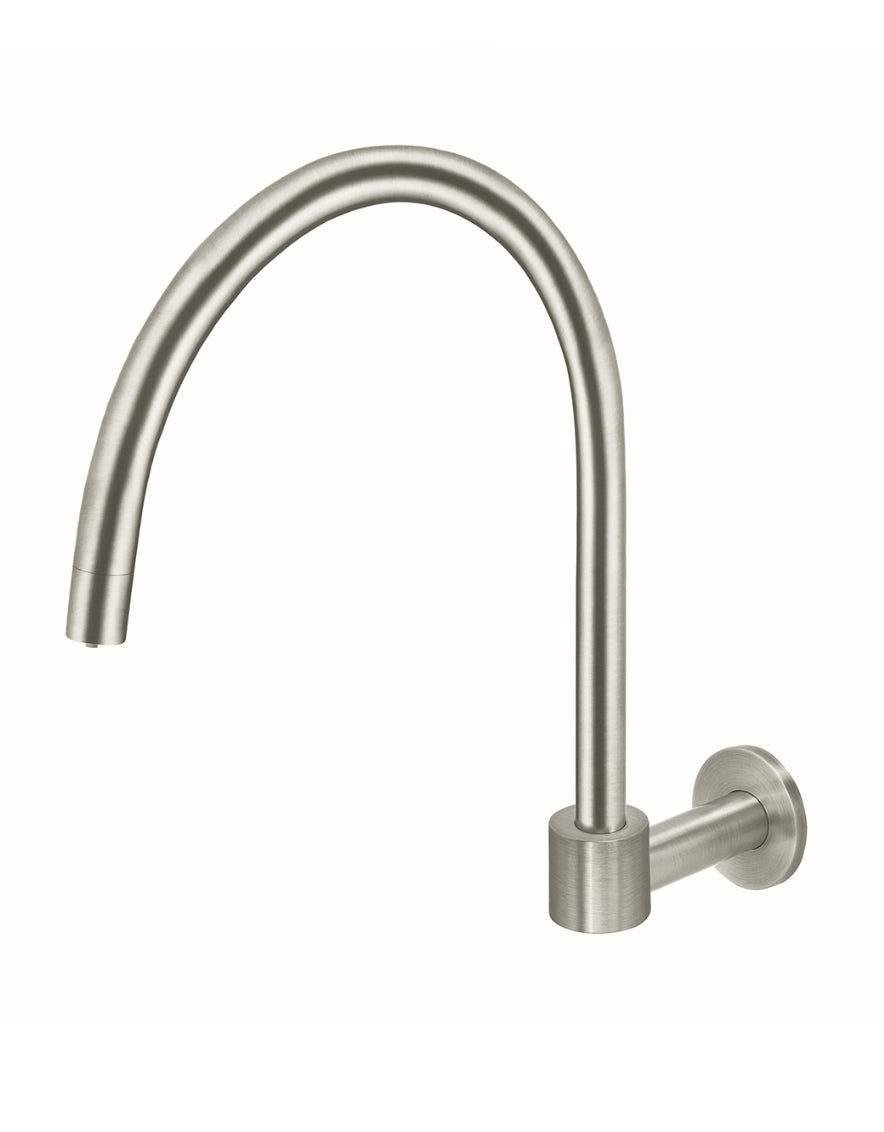 MEIR ROUND HIGH-RISE SWIVEL WALL SPOUT