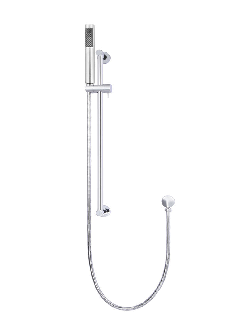 MEIR ROUND HAND SHOWER ON RAIL COLUMN