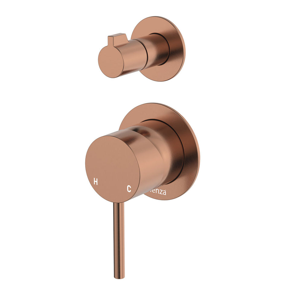 KAYA WALL MIXER WITH DIVERTER