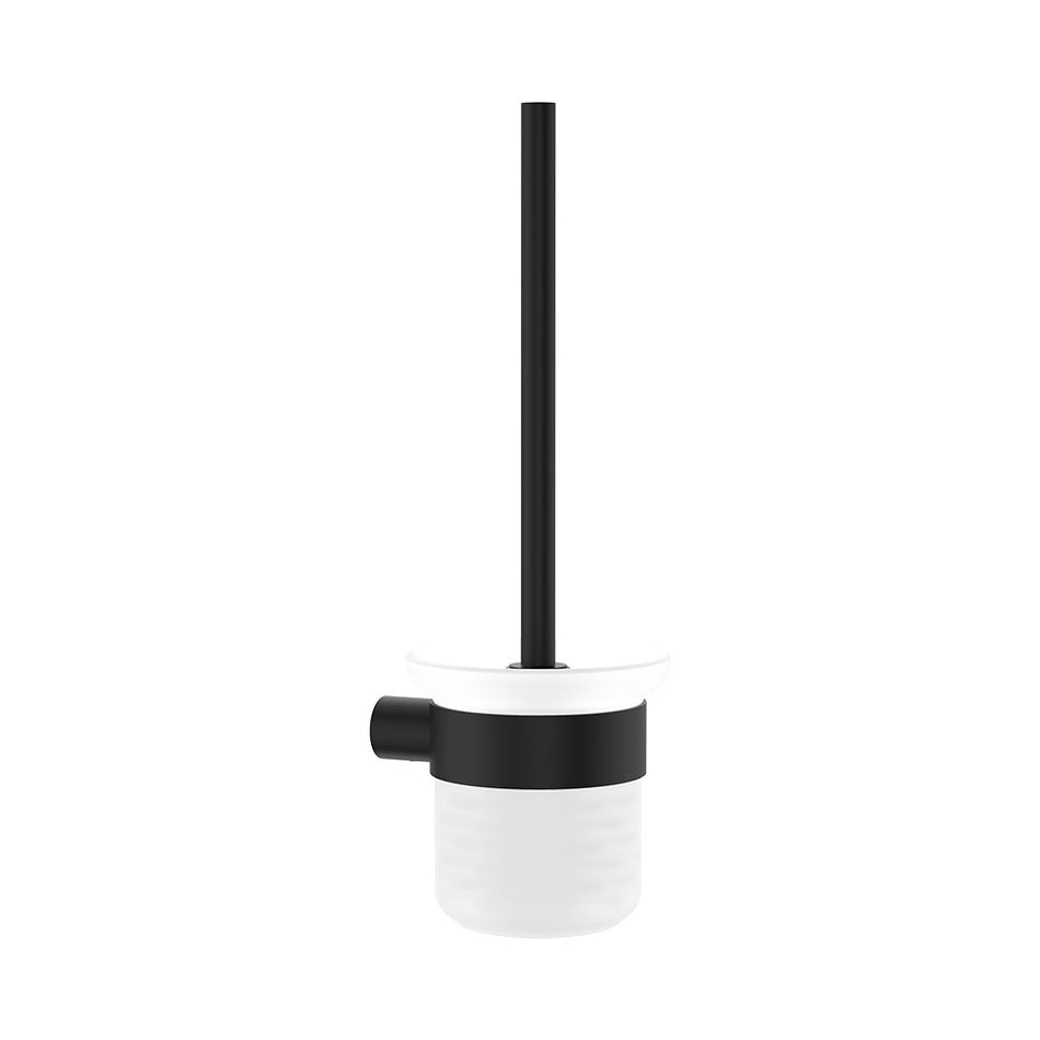 EMPIRE SLIM TOILET BRUSH AND GLASS HOLDER