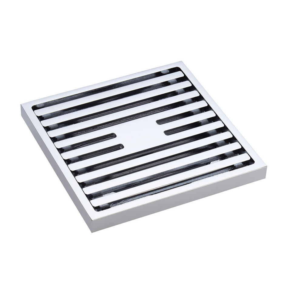 SQUARE SLIM GRATE FLOOR WASTE